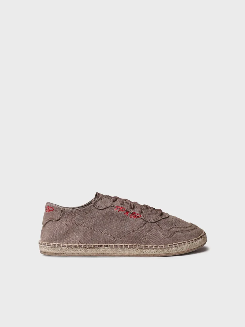 Alpargata barefoot unisex con cordones | 080JUTE