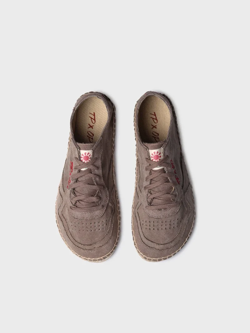 Alpargata barefoot unisex con cordones | 080JUTE