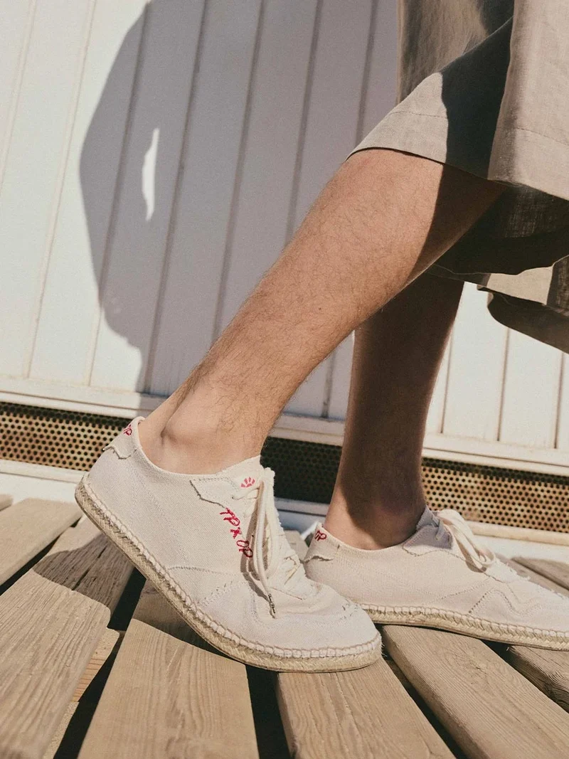 Alpargata barefoot unisex con cordones | 080JUTE