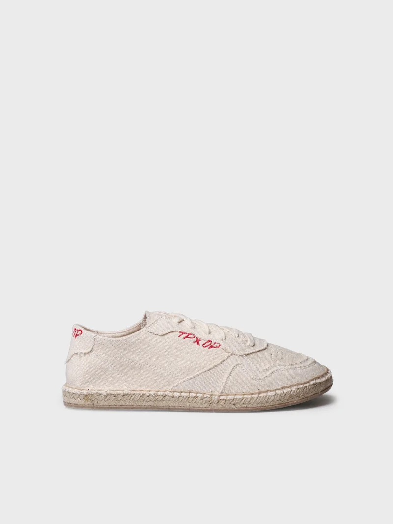 Alpargata barefoot unisex con cordones | 080JUTE