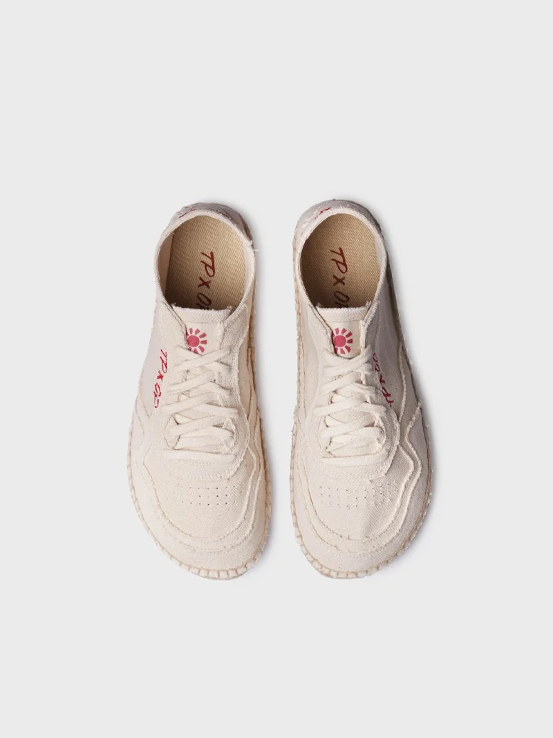Alpargata barefoot unisex con cordones | 080JUTE