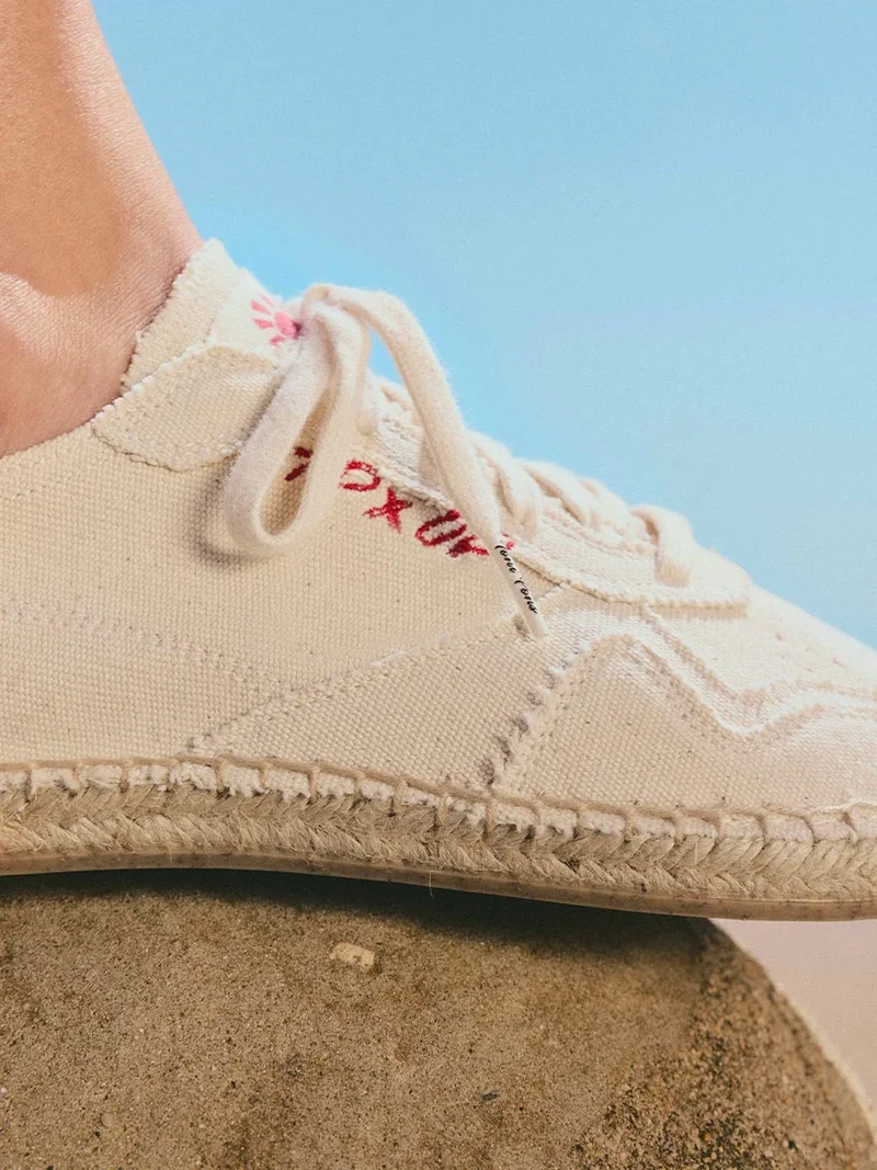 Alpargata barefoot unisex con cordones | 080JUTE