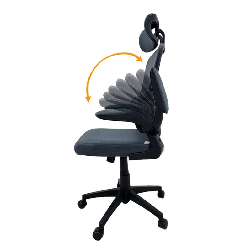Tokoa Silla Ejecutiva de Malla con Cabecera/Reposabrazos