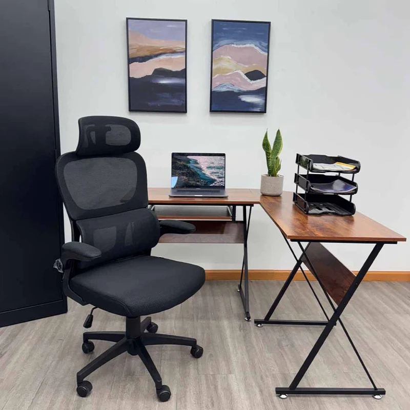 Tokoa Silla Ejecutiva de Malla con Cabecera/Reposabrazos