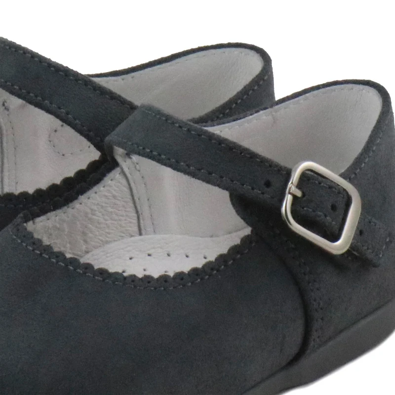 Mercedita serraje gris 10305 Jeromín