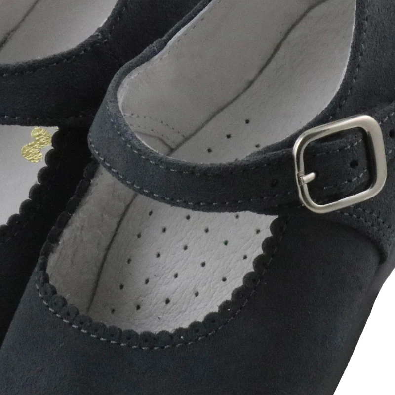 Mercedita serraje gris 10305 Jeromín
