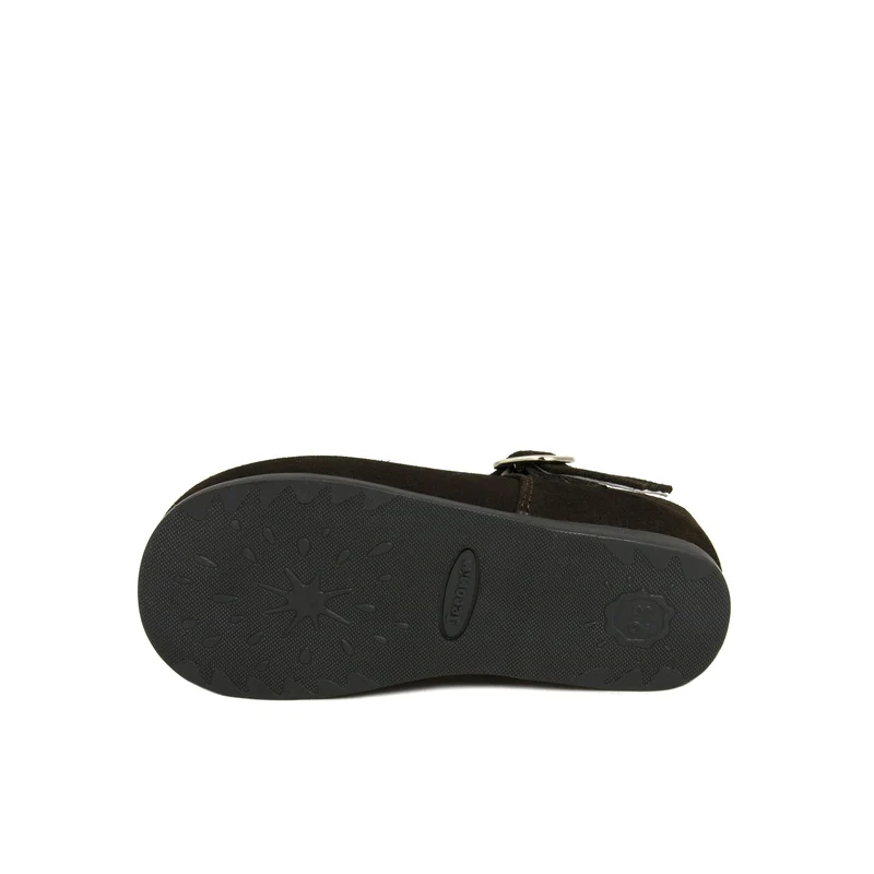 Mercedita serraje marrón 10305 Jeromín