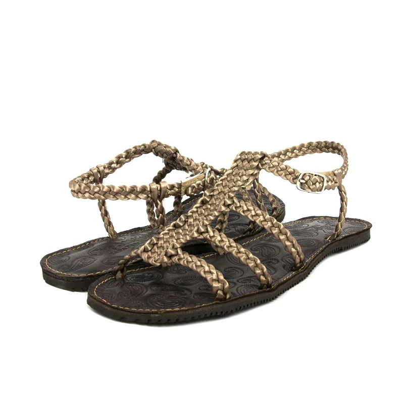 Sandalia beige TIRASTREN Jeromín