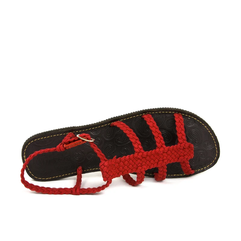 Sandalia serraje rojo TIRASTREN Jeromín