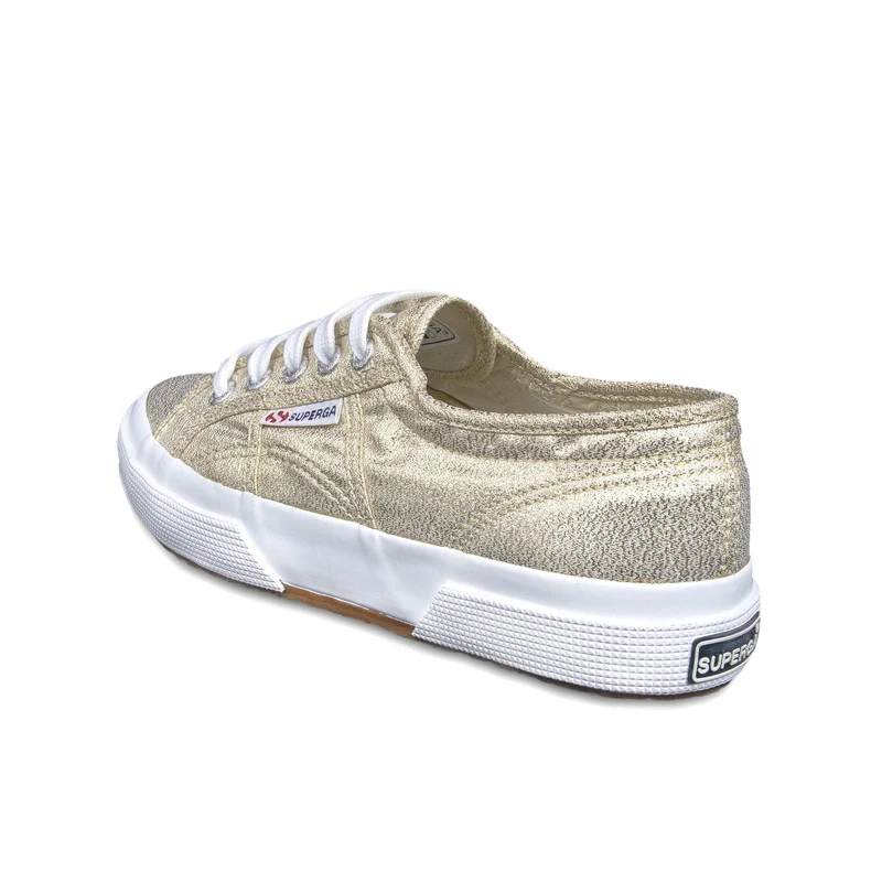 Zapatilla dorada 2750LAMEW Superga