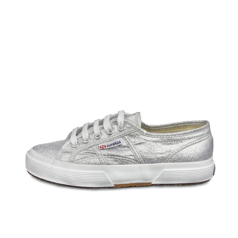 Zapatilla plateada 2750LAMEW Superga