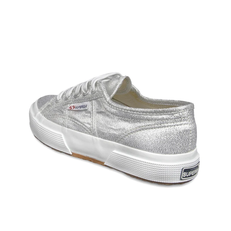 Zapatilla plateada 2750LAMEW Superga