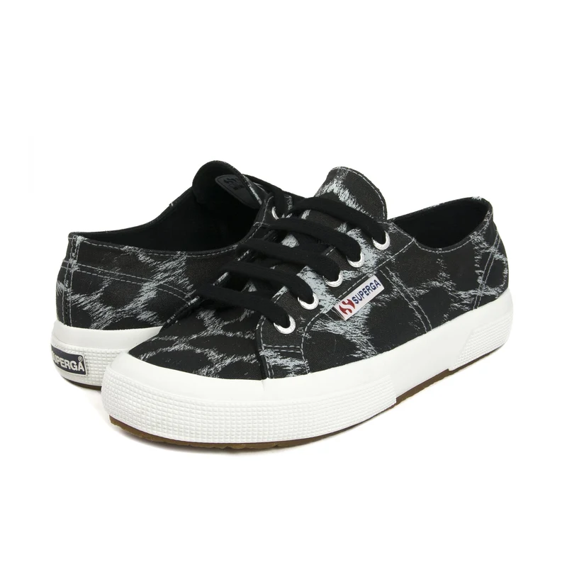 Zapatilla leopardo negro 2750COTW Superga