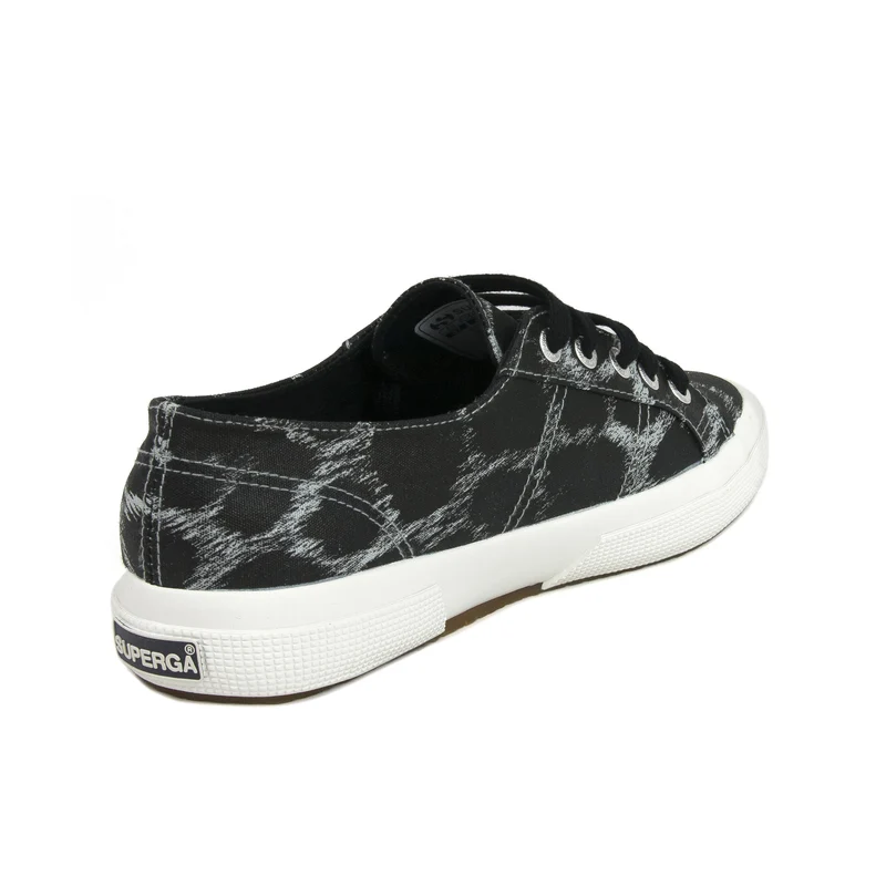 Zapatilla leopardo negro 2750COTW Superga