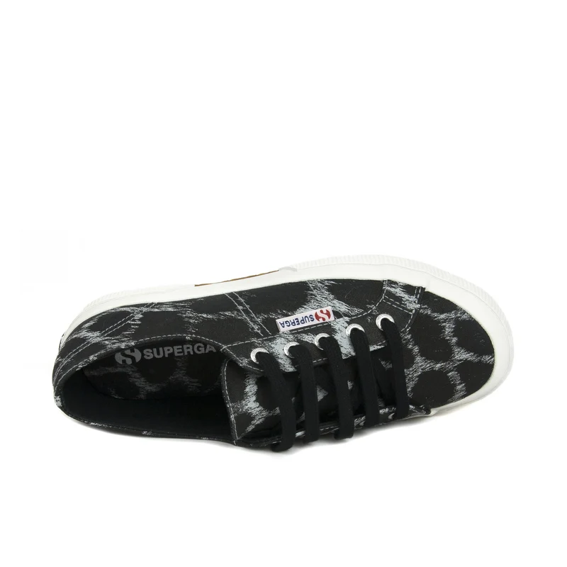 Zapatilla leopardo negro 2750COTW Superga