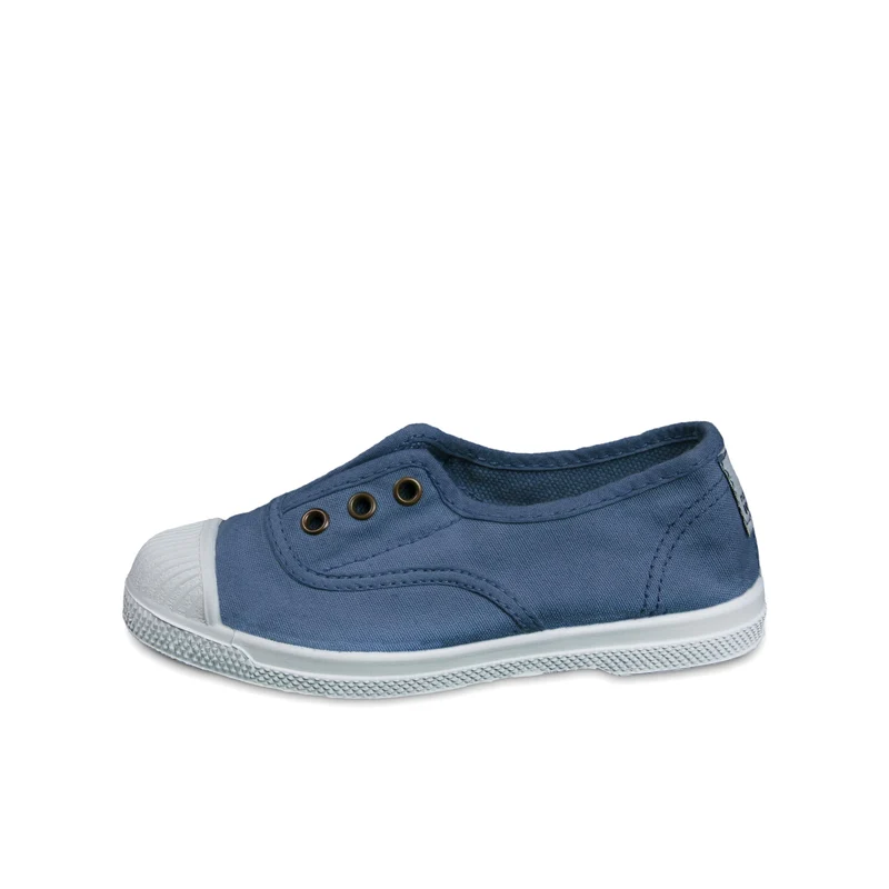 Zapatilla azul jeans LONA470 Natural World