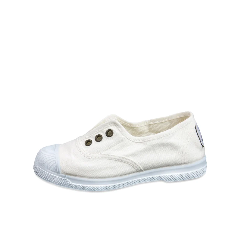 Zapatilla blanca LONA470 Natural World