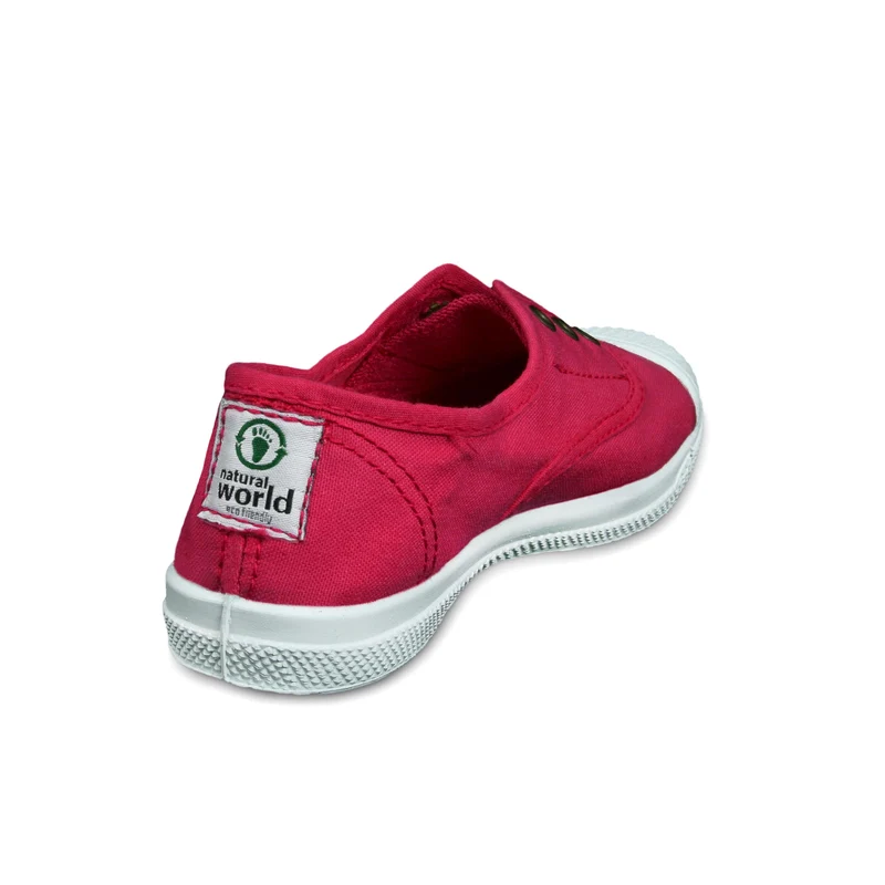 Zapatilla fucsia LONA470 Natural World