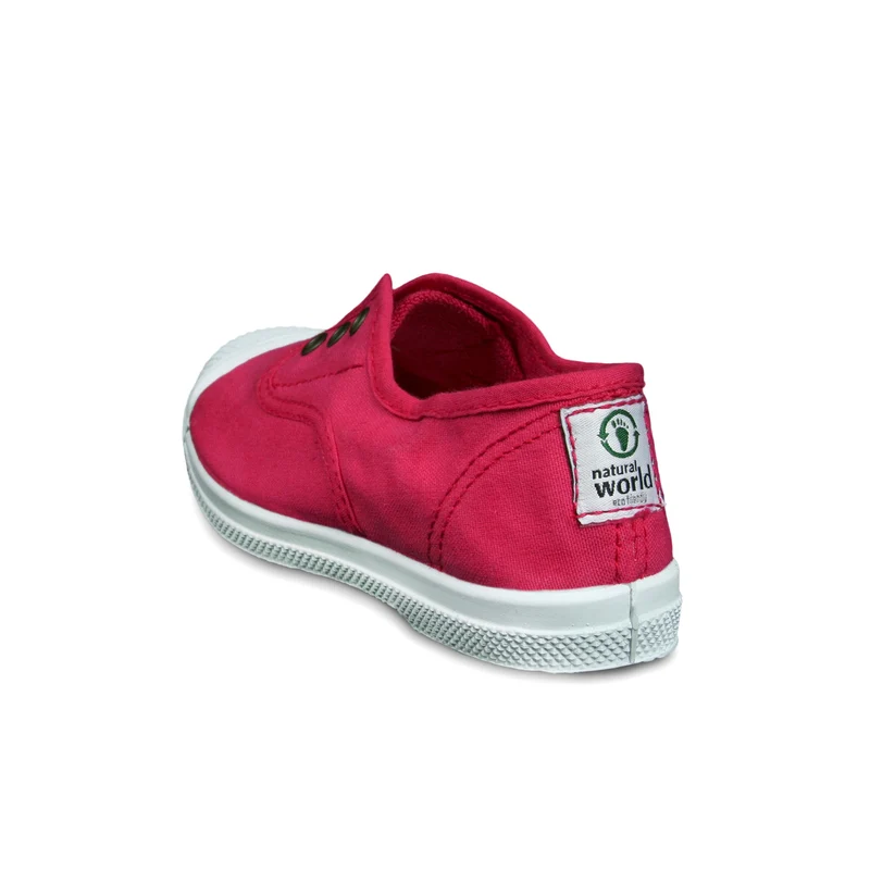 Zapatilla fucsia LONA470 Natural World