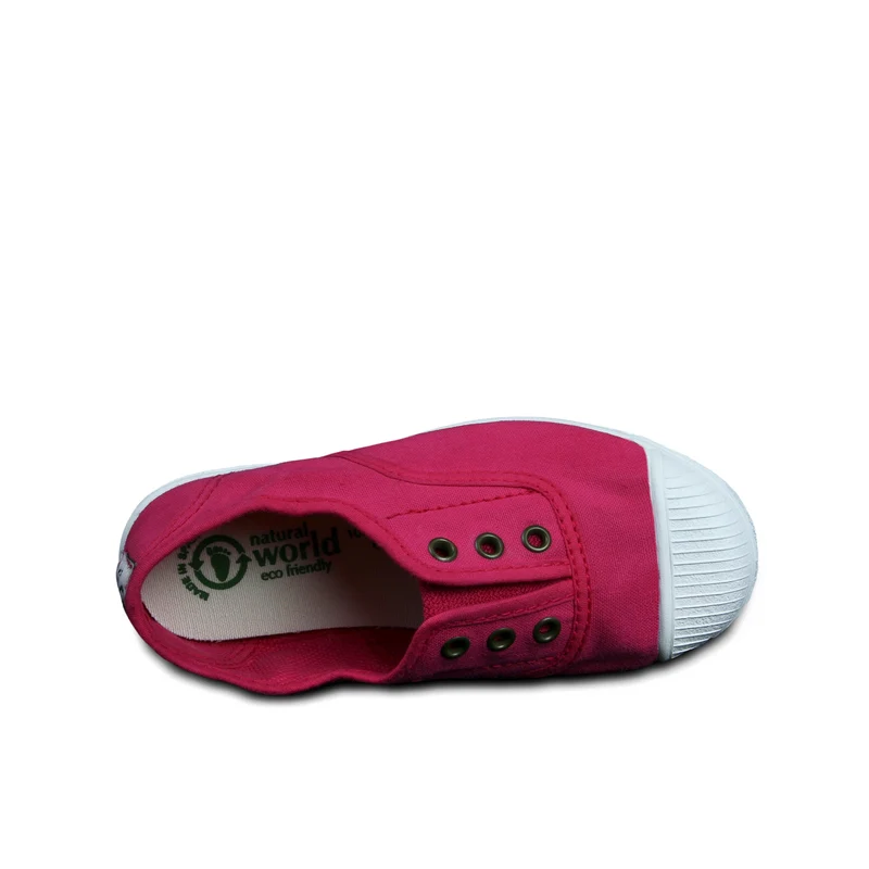 Zapatilla fucsia LONA470 Natural World