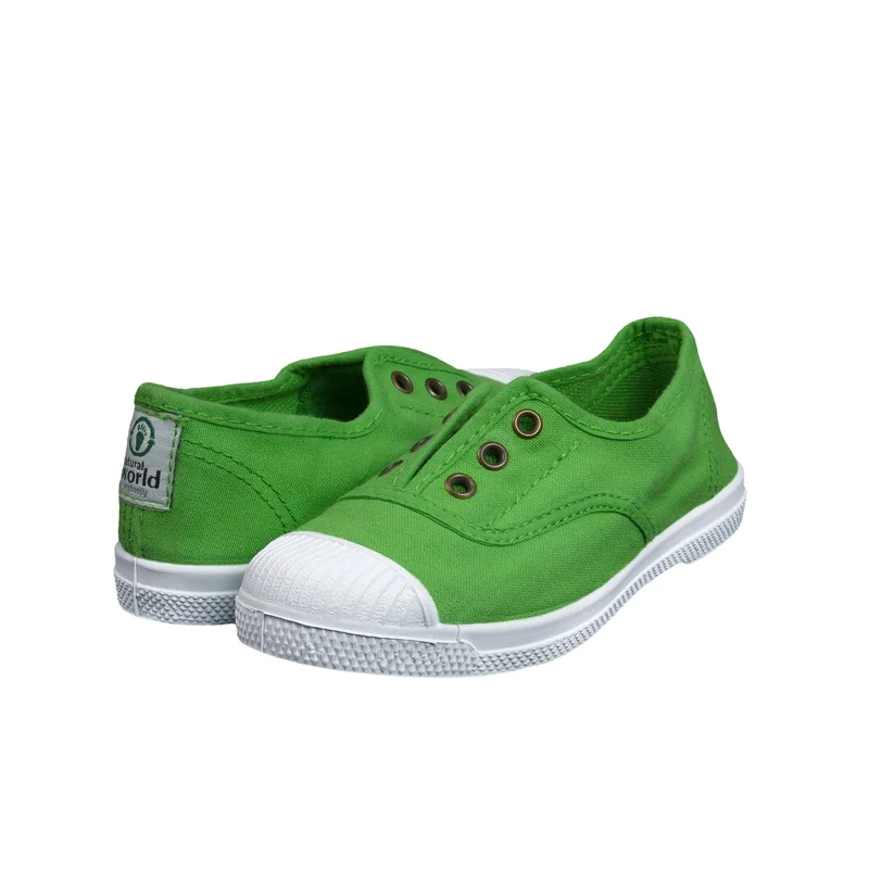 Zapatilla verde LONA470 Natural World