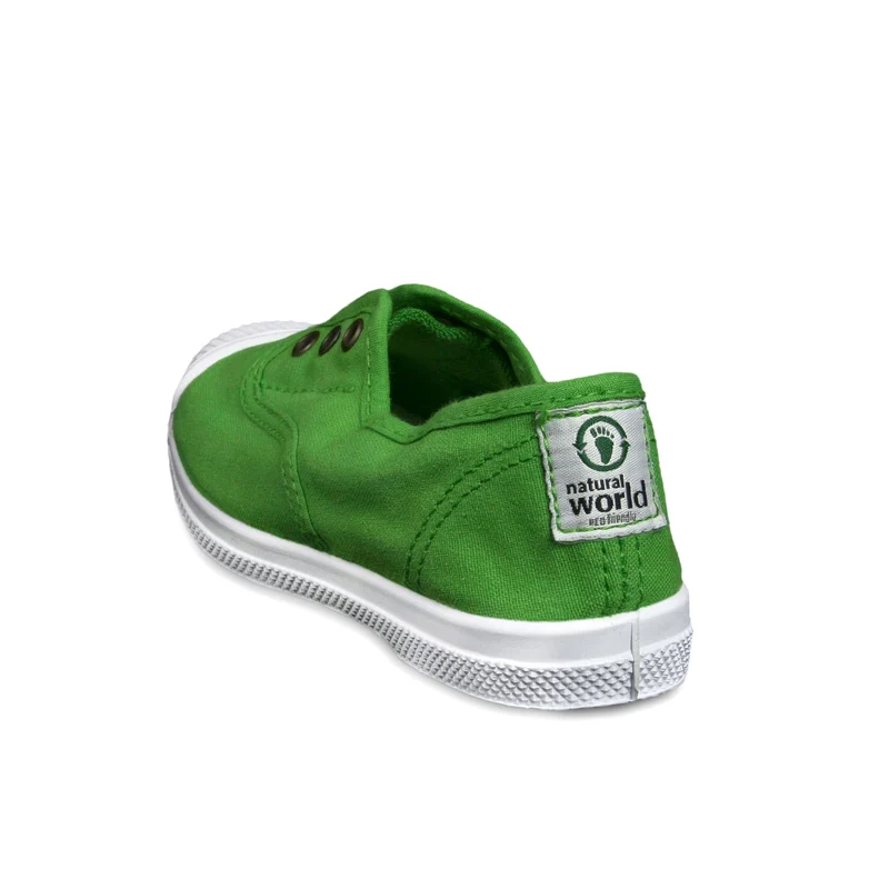 Zapatilla verde LONA470 Natural World
