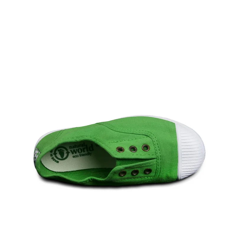 Zapatilla verde LONA470 Natural World