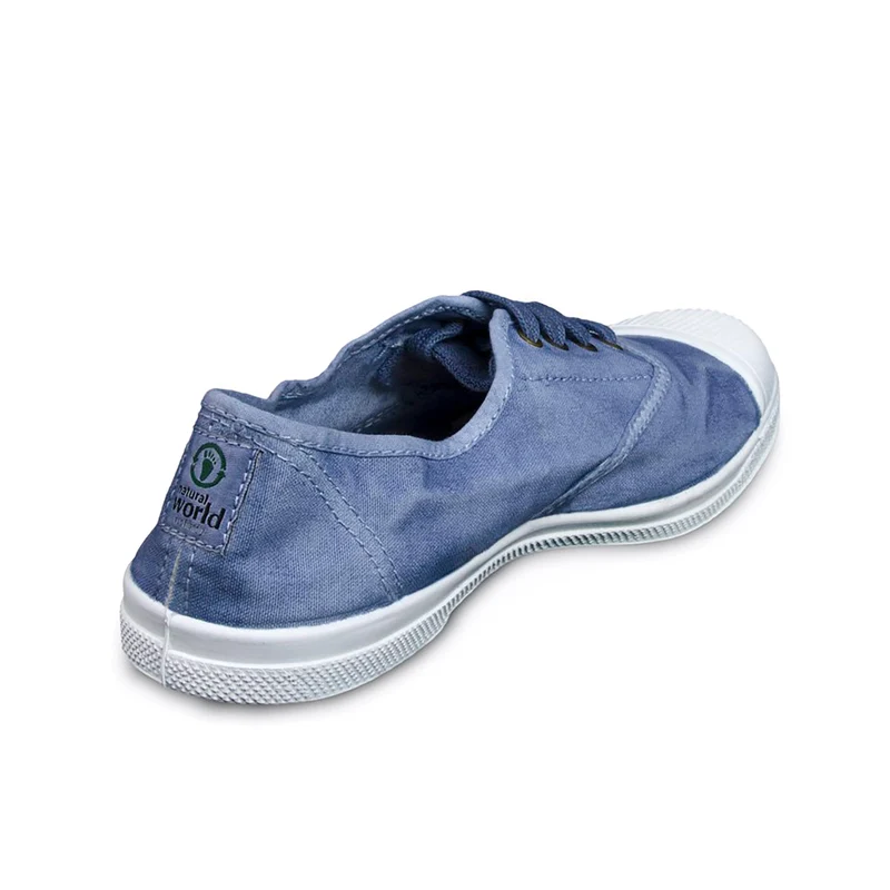 Zapatilla celeste lavado LONA102 Natural World