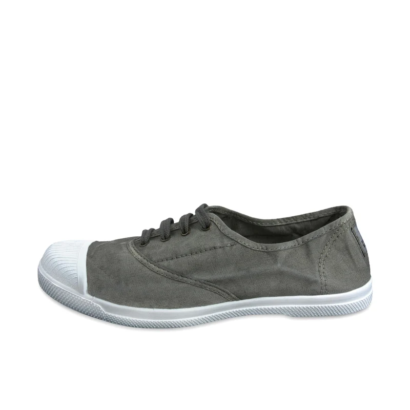 Zapatilla gris lavado LONA102 Natural World
