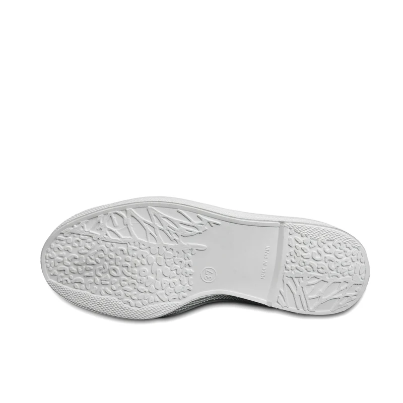 Zapatilla gris lavado LONA102 Natural World