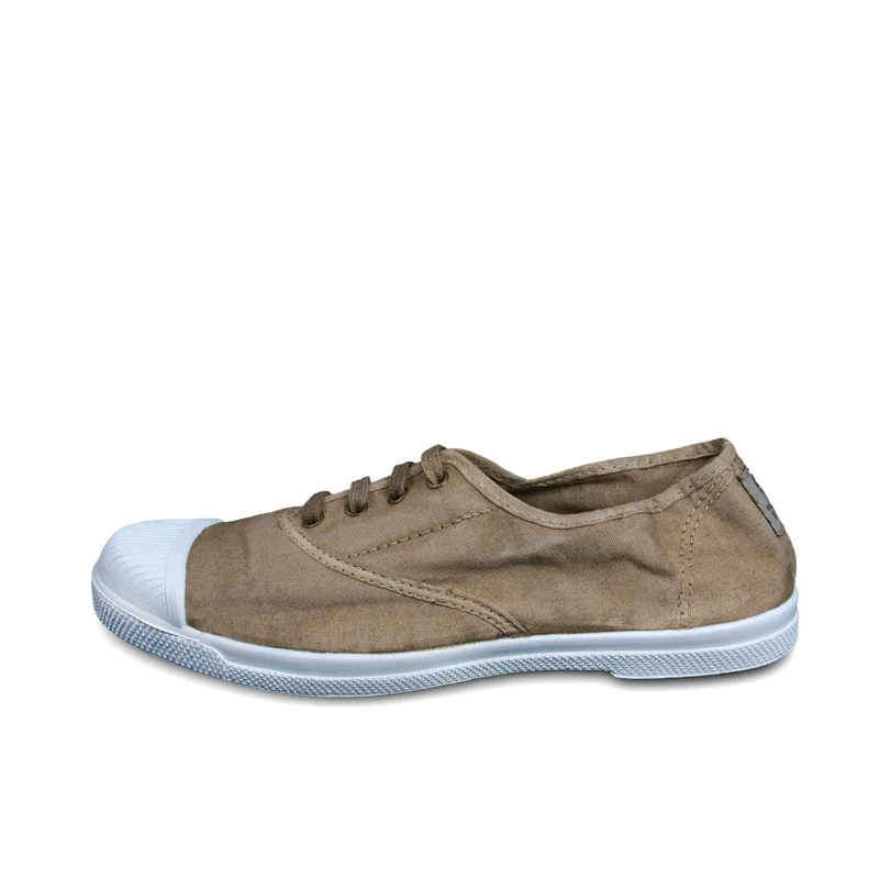 Zapatilla beige lavado LONA102 Natural World