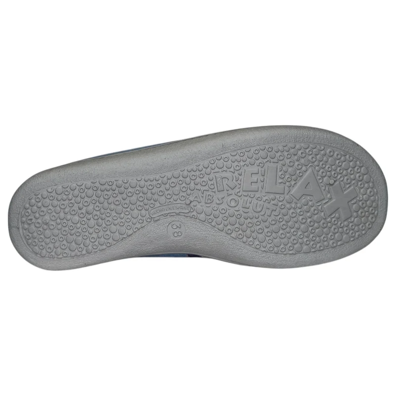 Zapatillas de Casa Plumaflex Chica Playa 12317 Azul