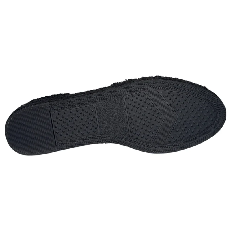 Alpargatas Corina Baja Bicolor M5385 Negro