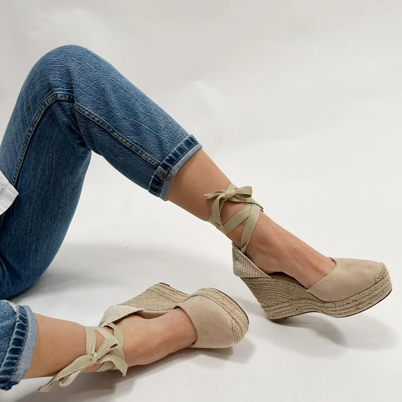 Alpargatas Corina Cuña M5388 Natural