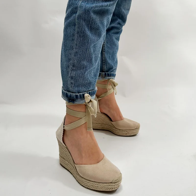 Alpargatas Corina Cuña M5388 Natural
