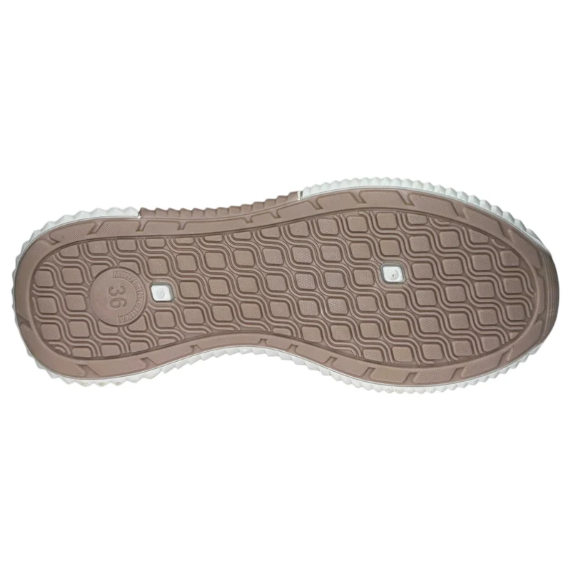 Deportivas Sin Cordones 6632 Beige