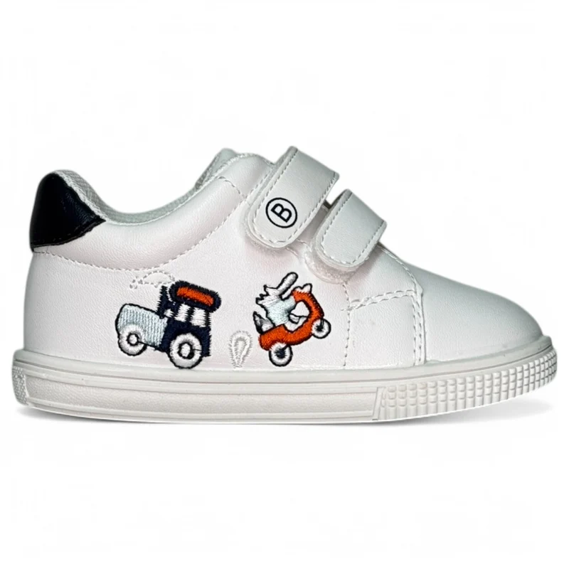 Deportivos Bubble Kids Primeros Pasos Tren A3210 Blanco