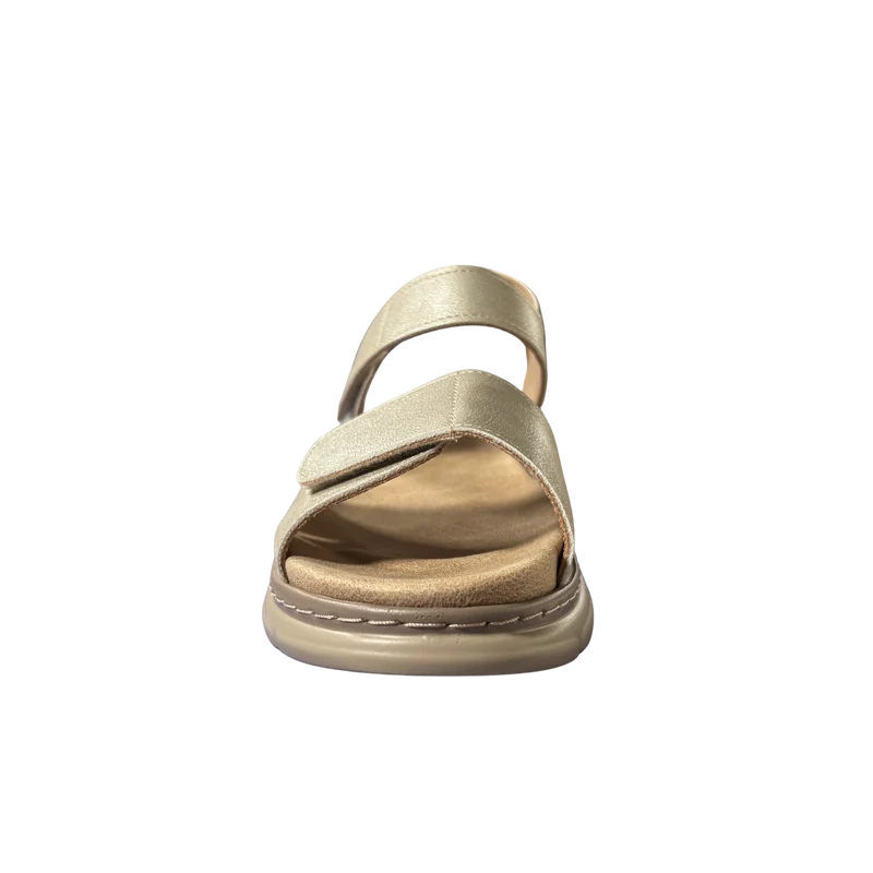 MUJER SANDALIA COMODO BEIGE