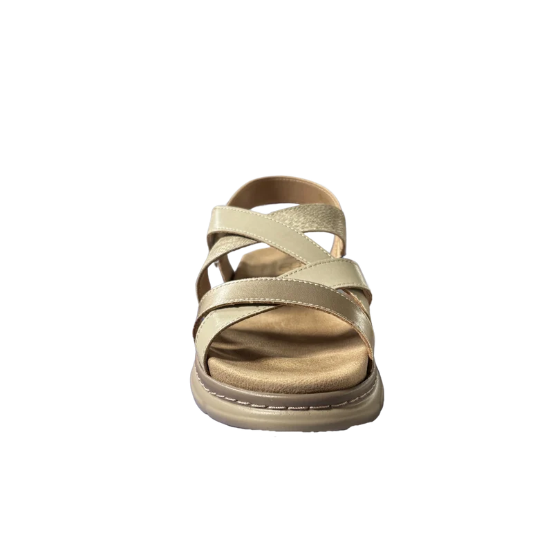 MUJER SANDALIA COMODO BEIGE
