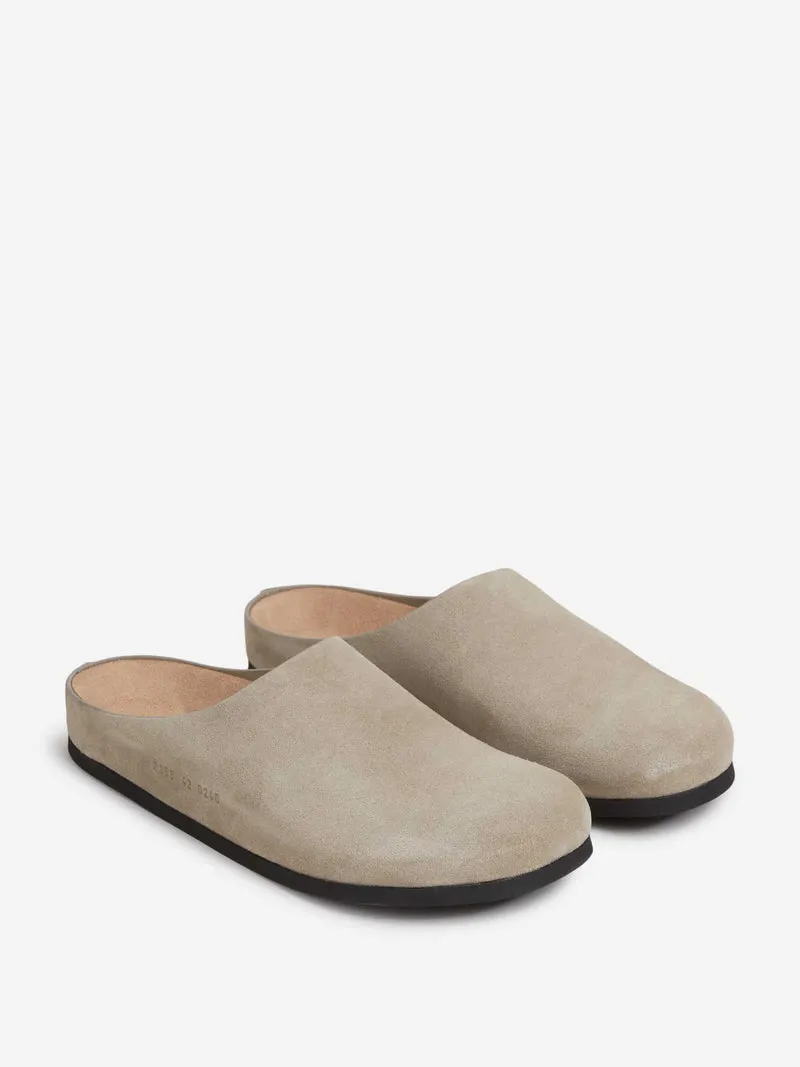 Zuecos Clog Suede