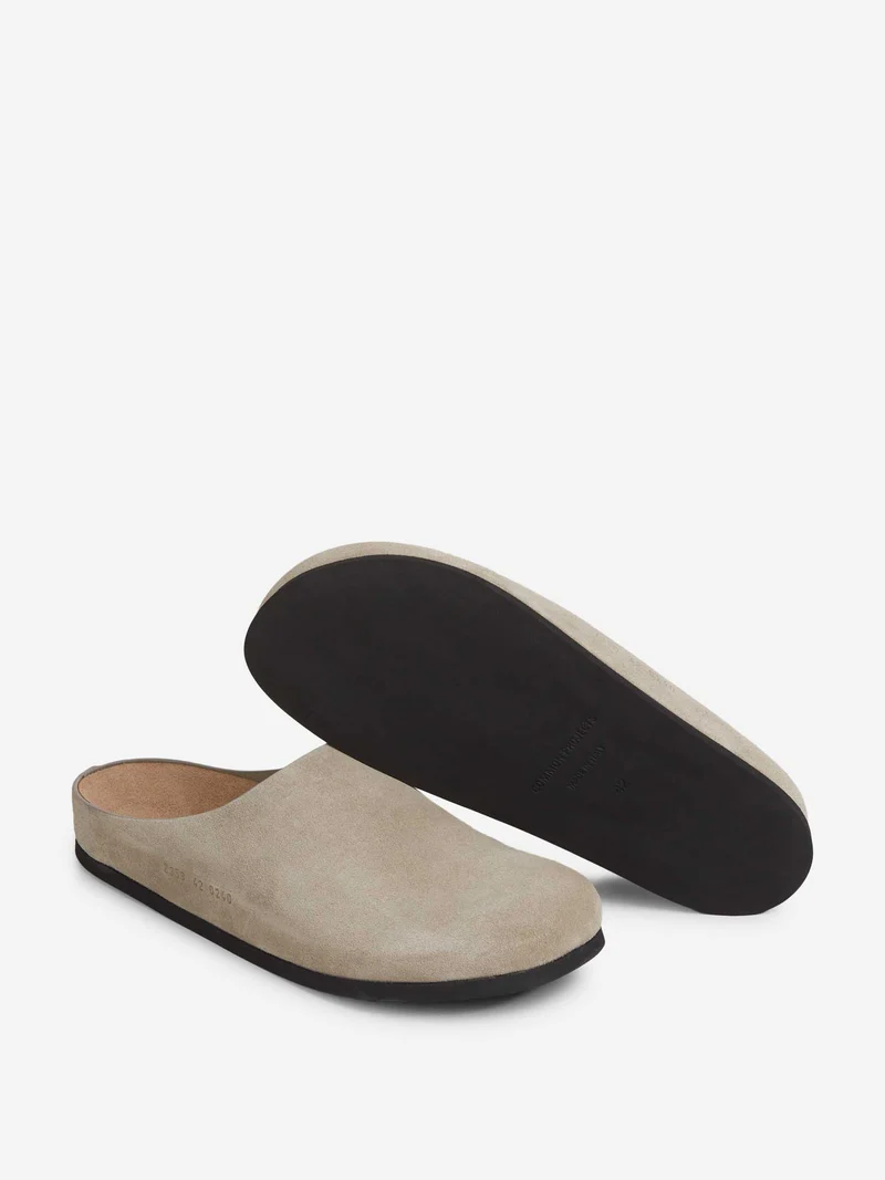 Zuecos Clog Suede