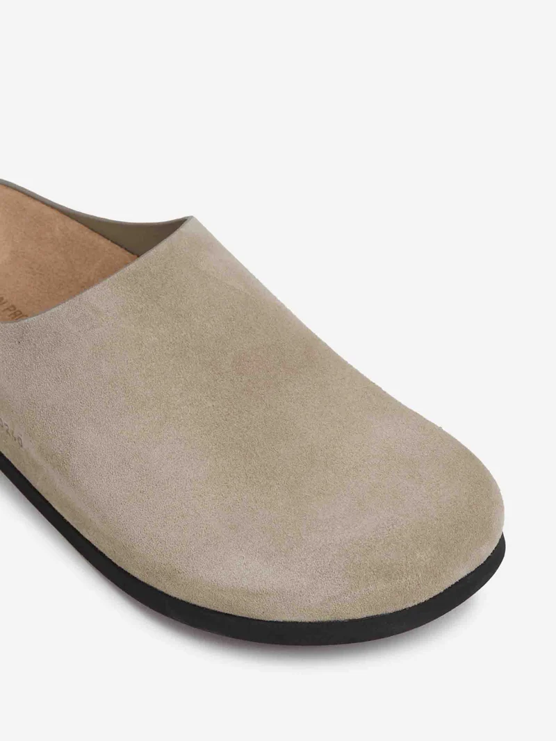 Zuecos Clog Suede