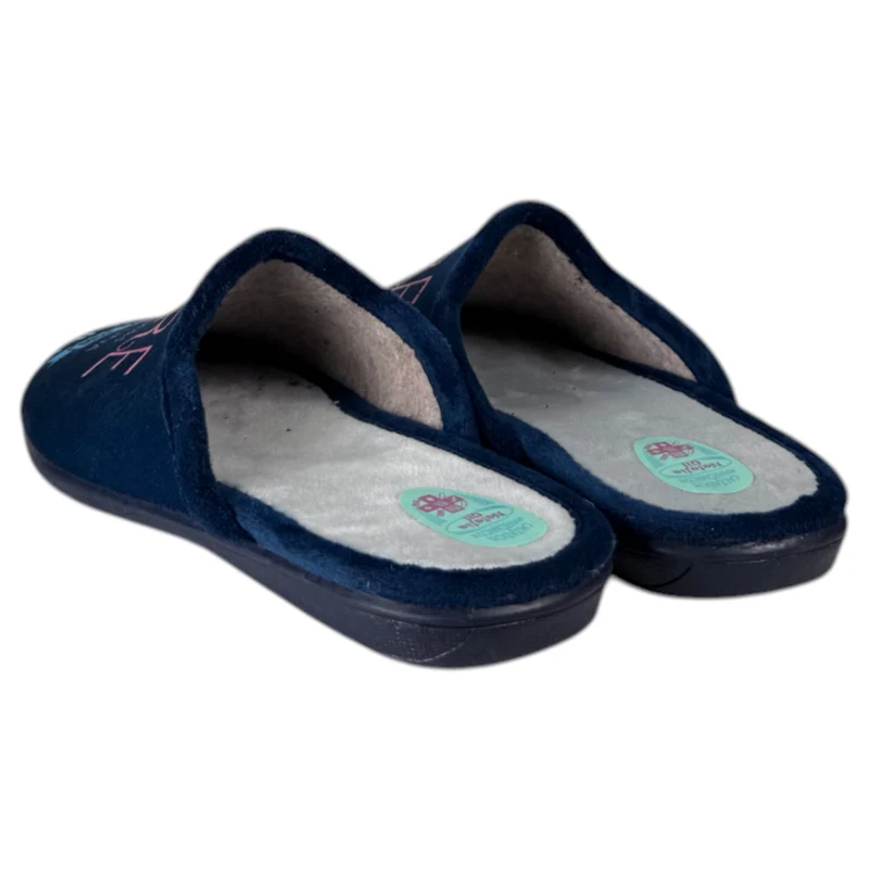 Zapatillas de Casa Natalia Gil Madre 5011 Marino