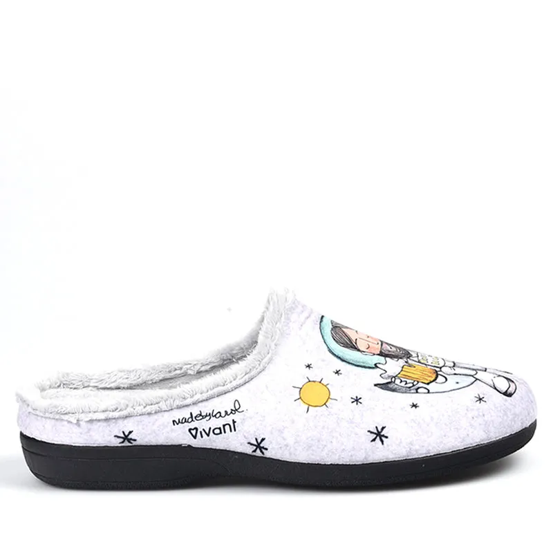 Zapatillas de Casa Vivant Universo 232300 Gris