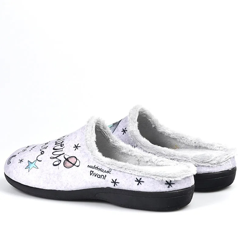 Zapatillas de Casa Vivant Universo 232300 Gris