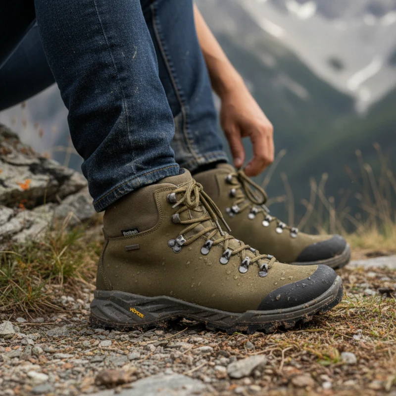 Botas de montaña y caza Hombre Bestard Terrier Gore-Tex Verde