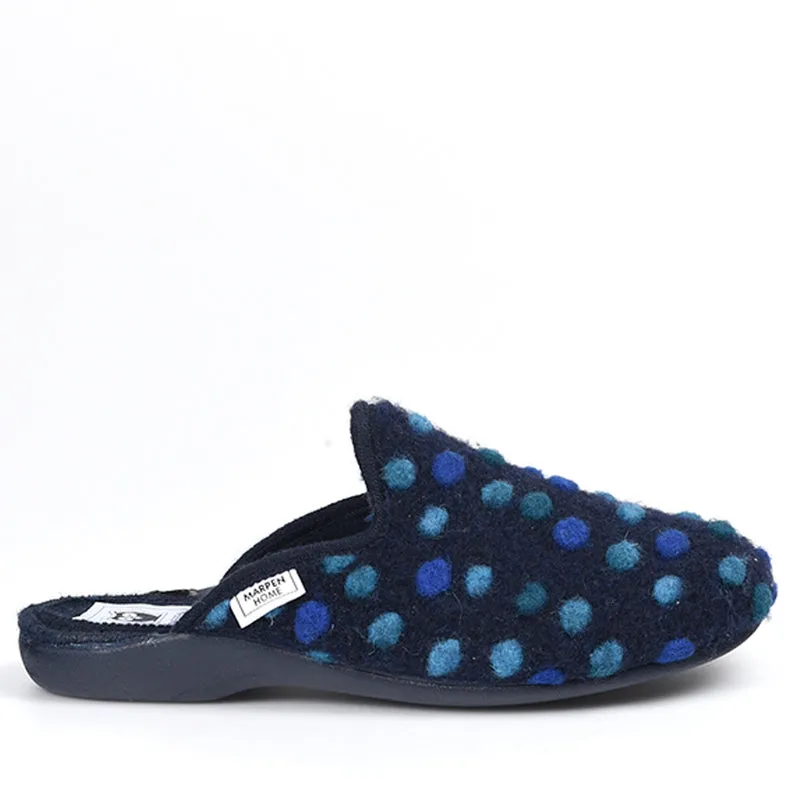 Zapatillas de Casa Marpen Slippers Lunares 412IV23 Marino