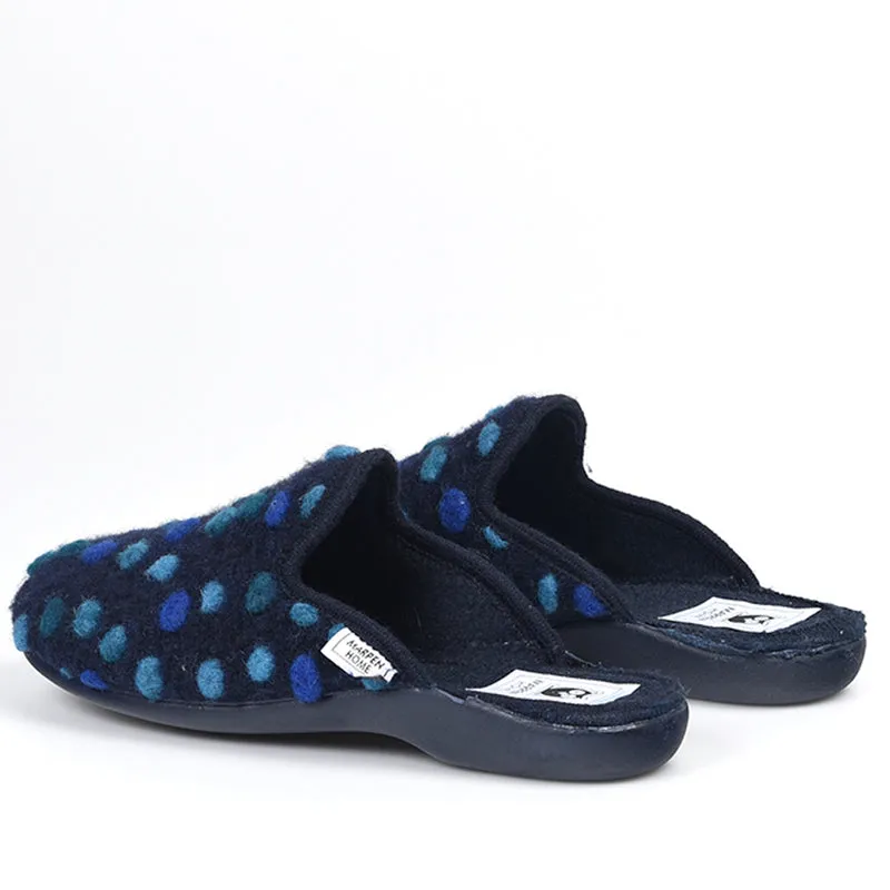 Zapatillas de Casa Marpen Slippers Lunares 412IV23 Marino
