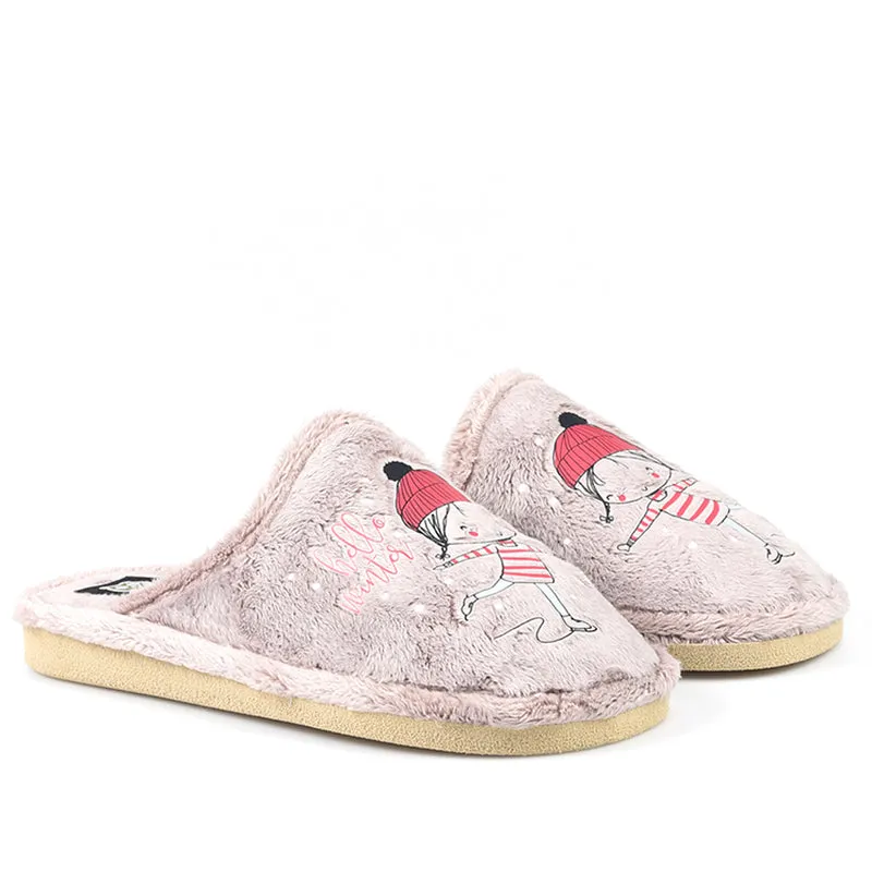 Zapatillas de Casa Marpen Slippers Niña Gorro 3001IV23 Beig