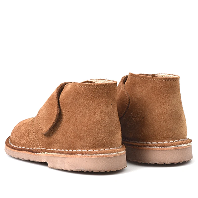 Botas Pisamierdas Infantil Camel Velcro